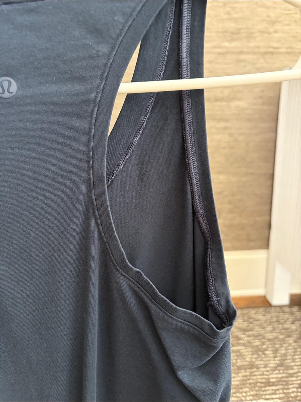 Classic Navy Racerback Tank Top - Lightweight lululemon love 4 navy - Picture 4 of 6